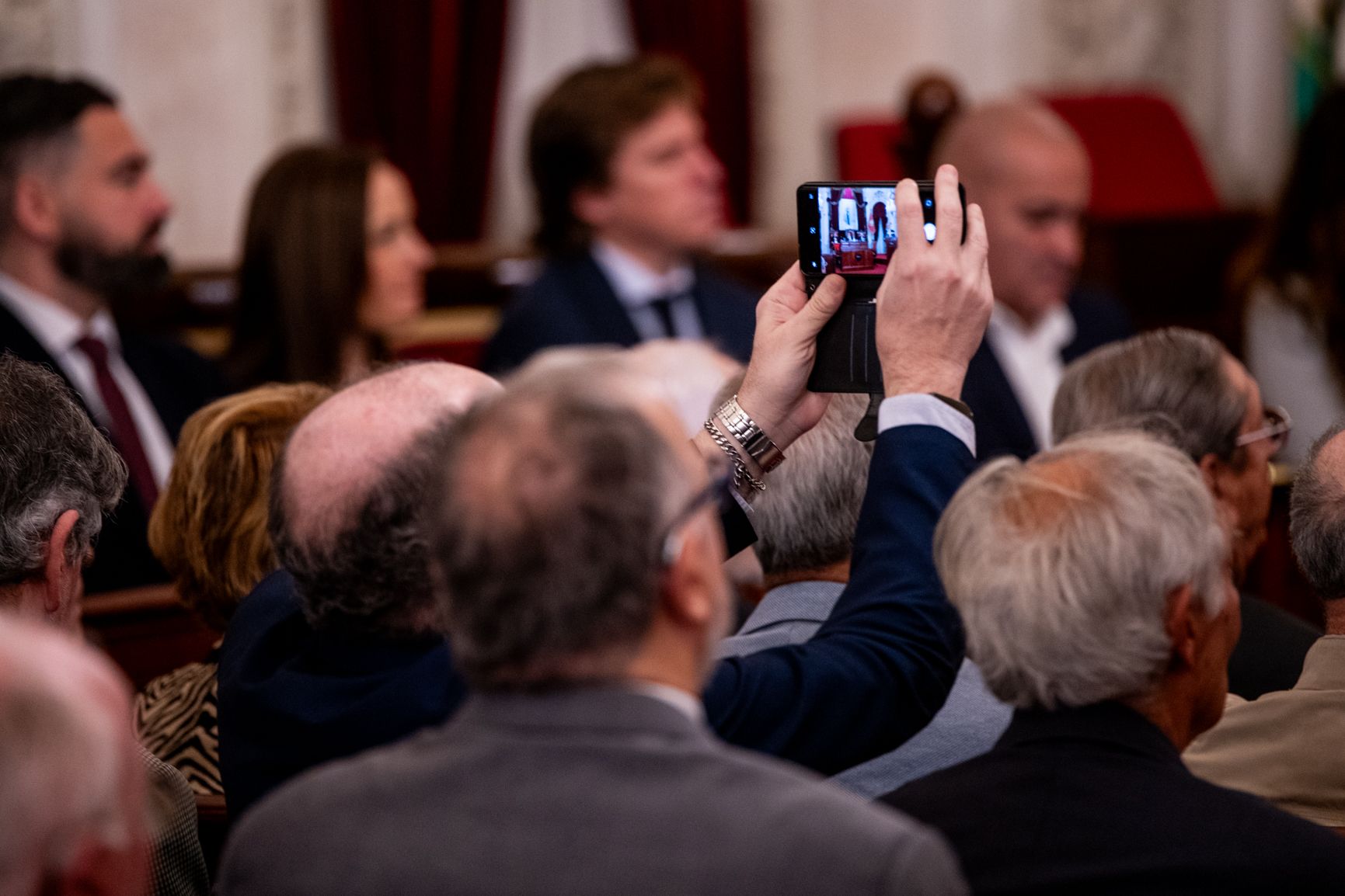 Antiguos concejales de Cádiz celebran el 45 ANV de la constitución de los ayuntamientos democráticos