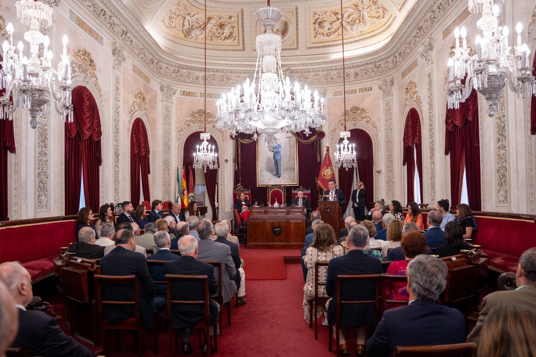 Antiguos concejales de Cádiz celebran el 45 ANV de la constitución de los ayuntamientos democráticos