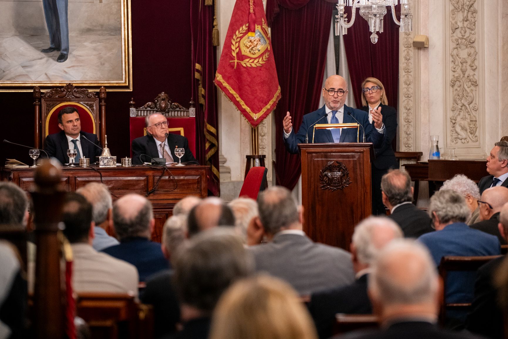 Antiguos concejales de Cádiz celebran el 45 ANV de la constitución de los ayuntamientos democráticos