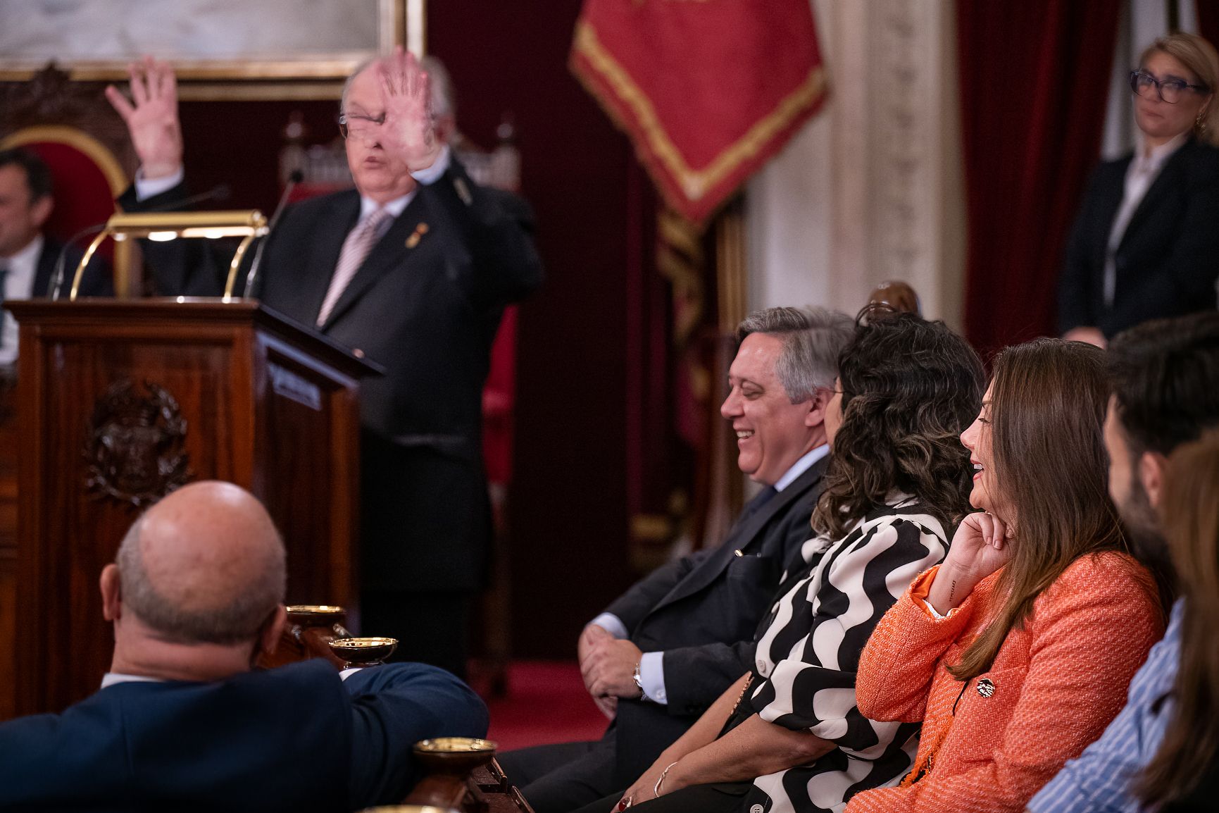 Antiguos concejales de Cádiz celebran el 45 ANV de la constitución de los ayuntamientos democráticos