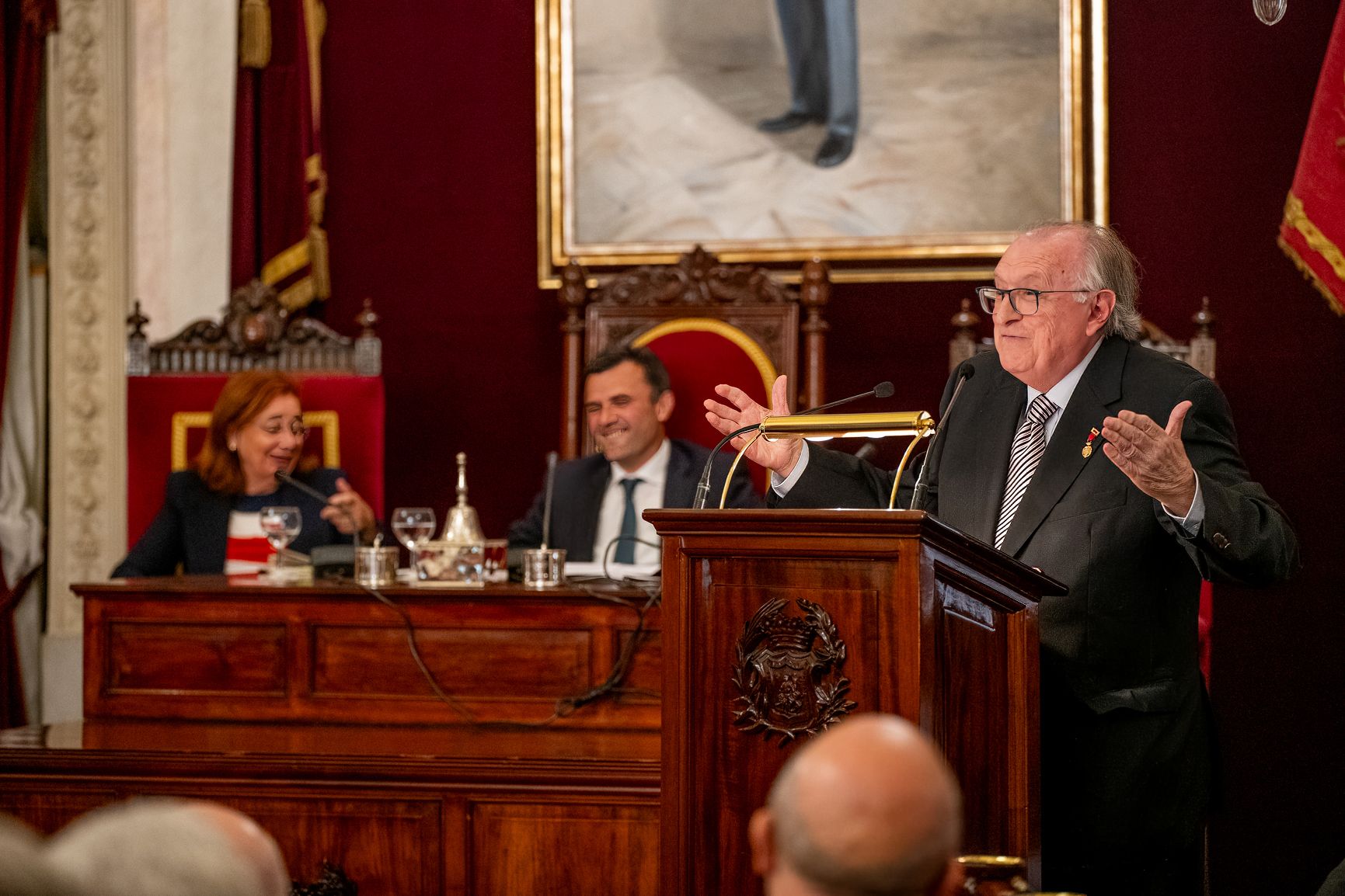 Antiguos concejales de Cádiz celebran el 45 ANV de la constitución de los ayuntamientos democráticos