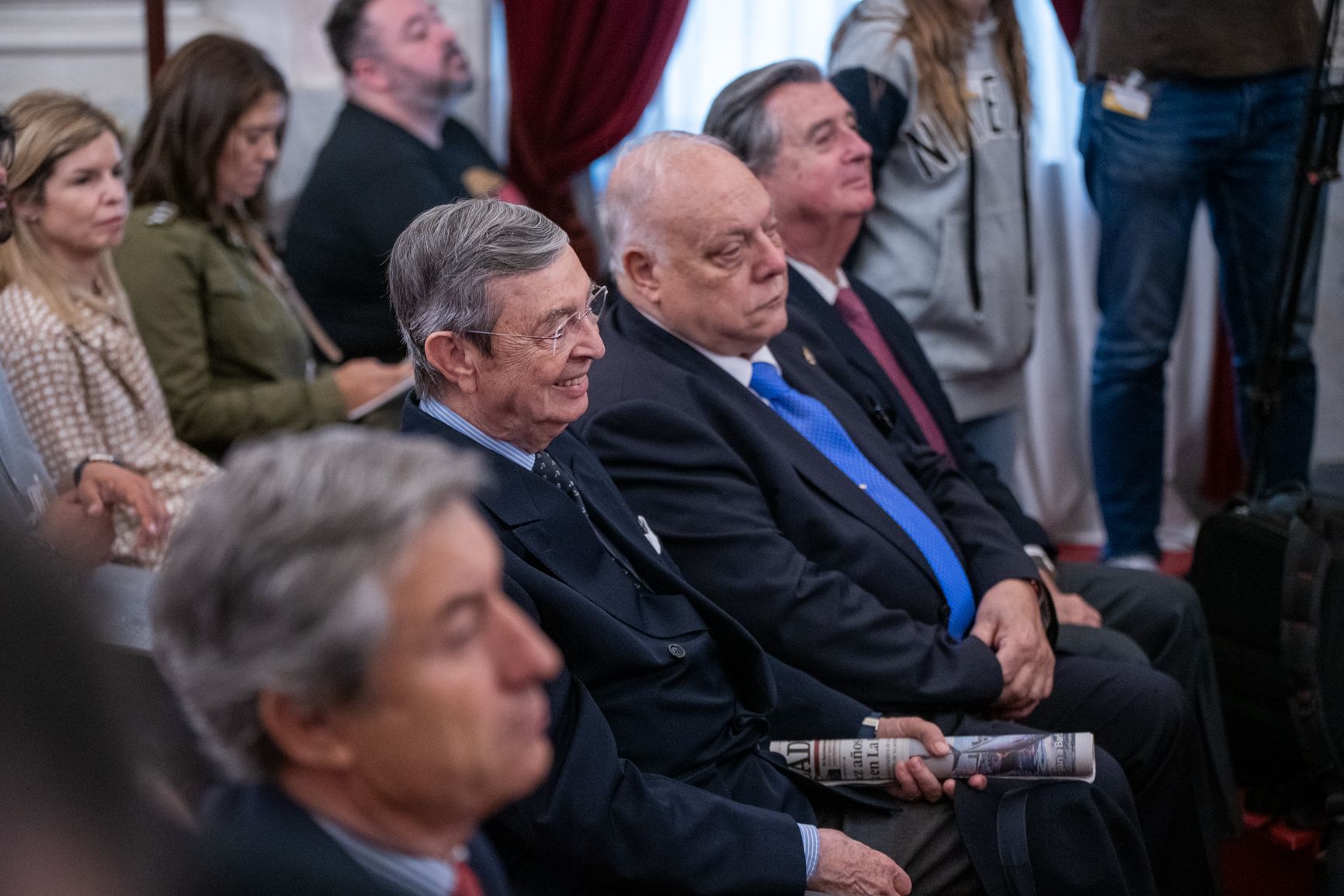 Antiguos concejales de Cádiz celebran el 45 ANV de la constitución de los ayuntamientos democráticos