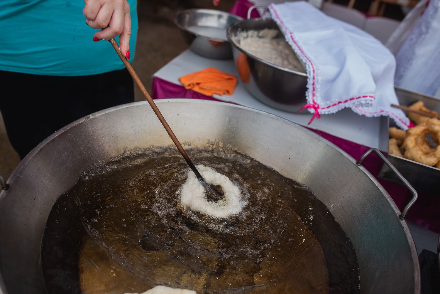 El viernes de la Feria de Sevilla.