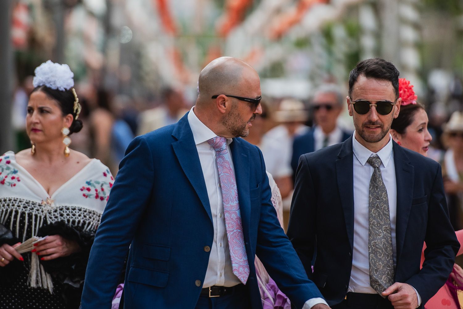 El viernes de la Feria de Sevilla.
