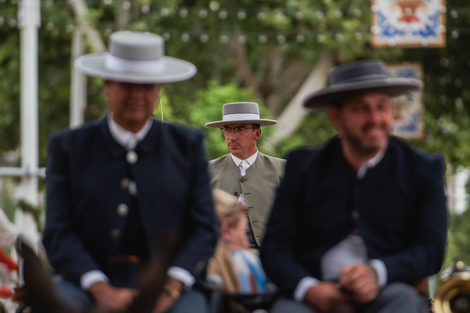 El viernes de la Feria de Sevilla.