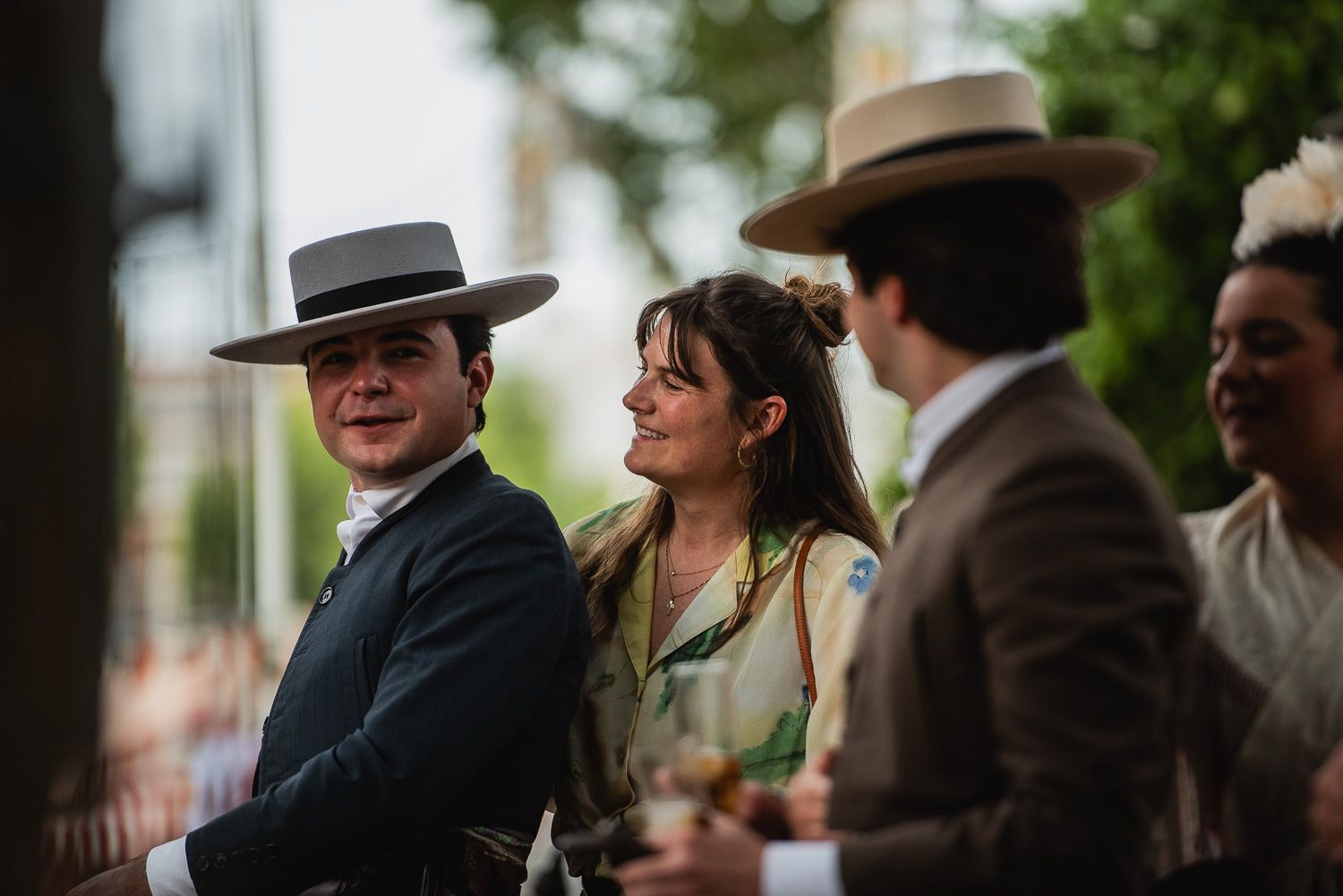 El viernes de la Feria de Sevilla.