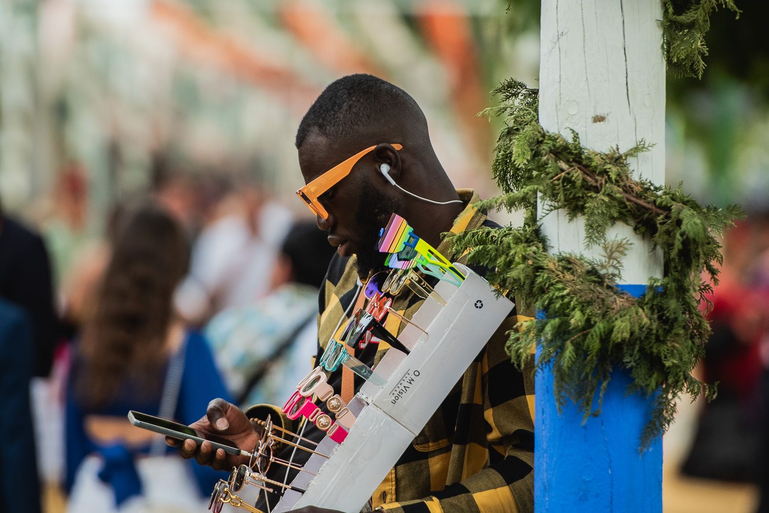 El viernes de la Feria de Sevilla.