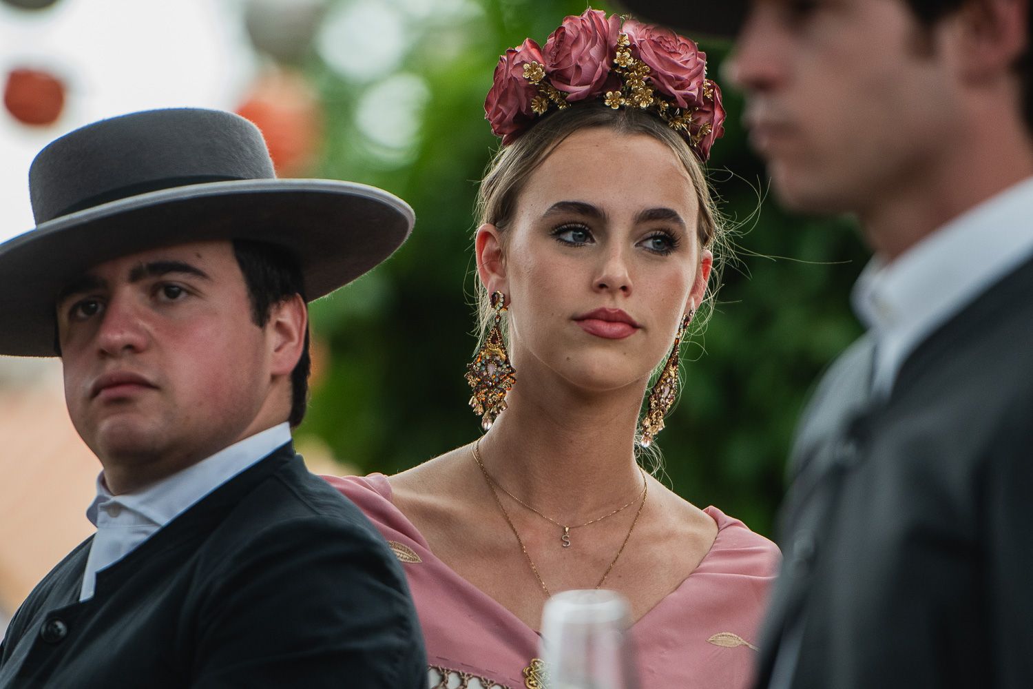 El viernes de la Feria de Sevilla.