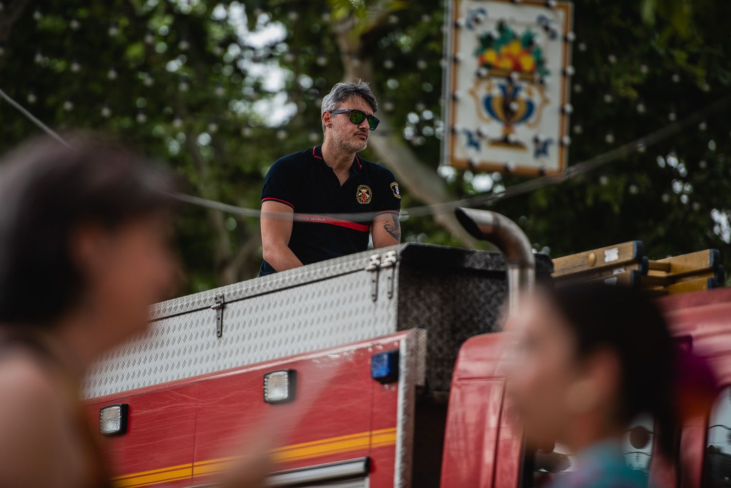 El viernes de la Feria de Sevilla.