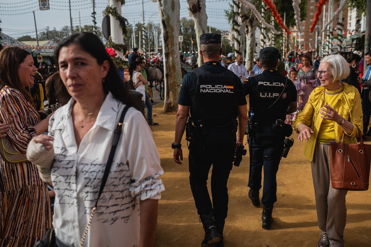 El viernes de la Feria de Sevilla.