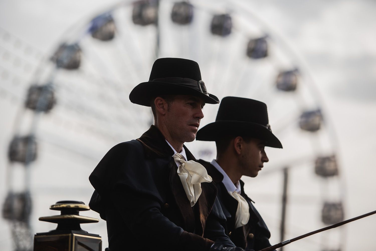 El viernes de la Feria de Sevilla.