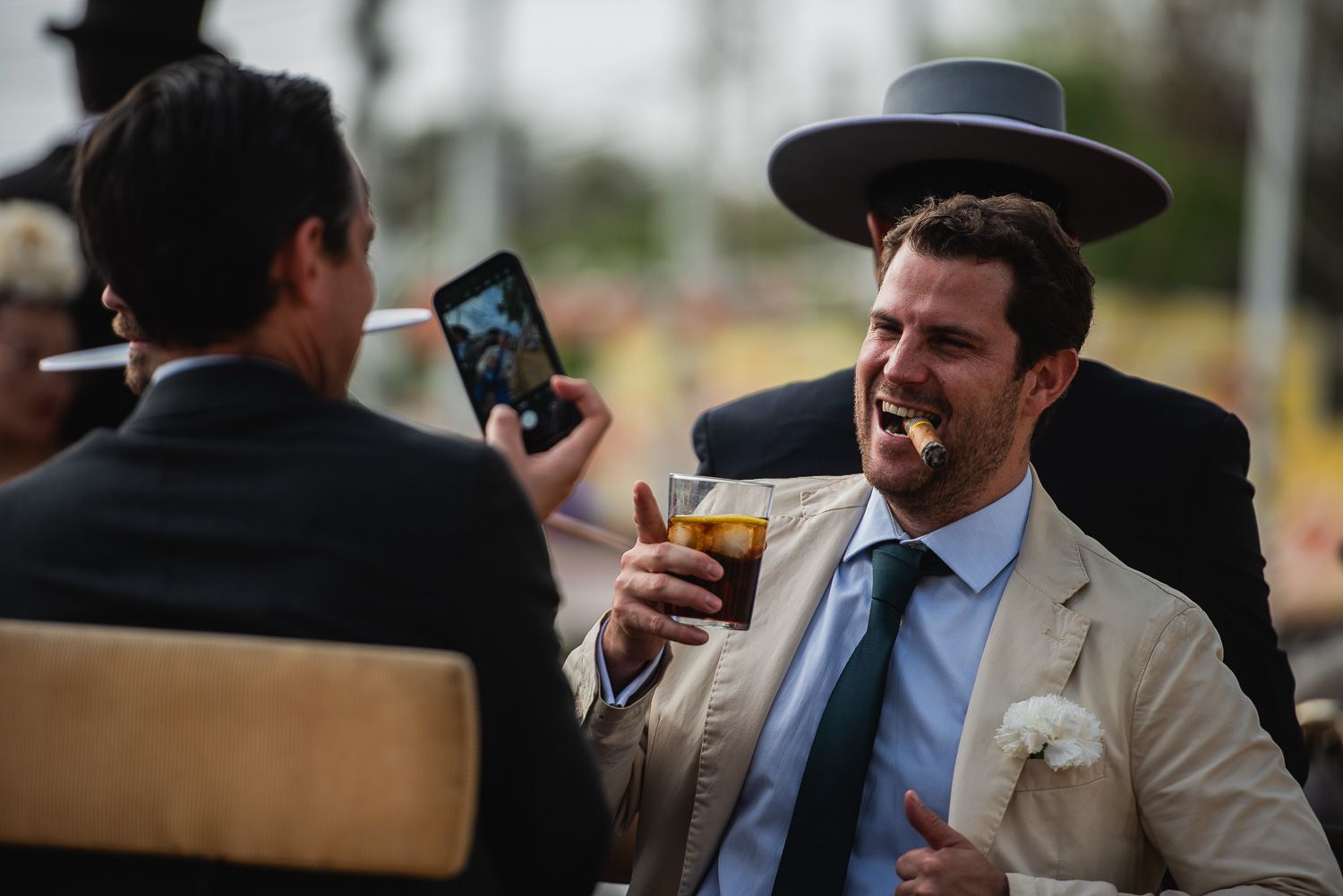 El viernes de la Feria de Sevilla.