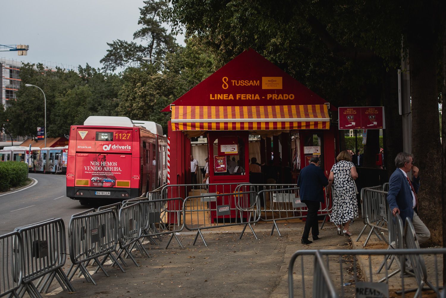 El viernes de la Feria de Sevilla.