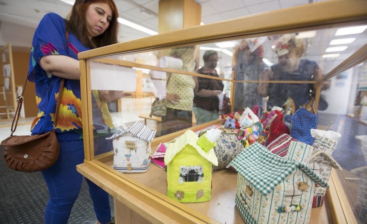 Talleres en la Fundación Municipal de la Mujer de Cádiz en una fotografía de archivo.