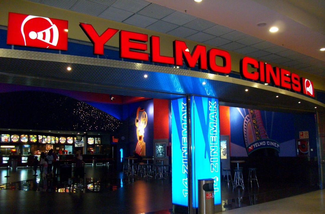 Los cines Yelmo, en una imagen de archivo.