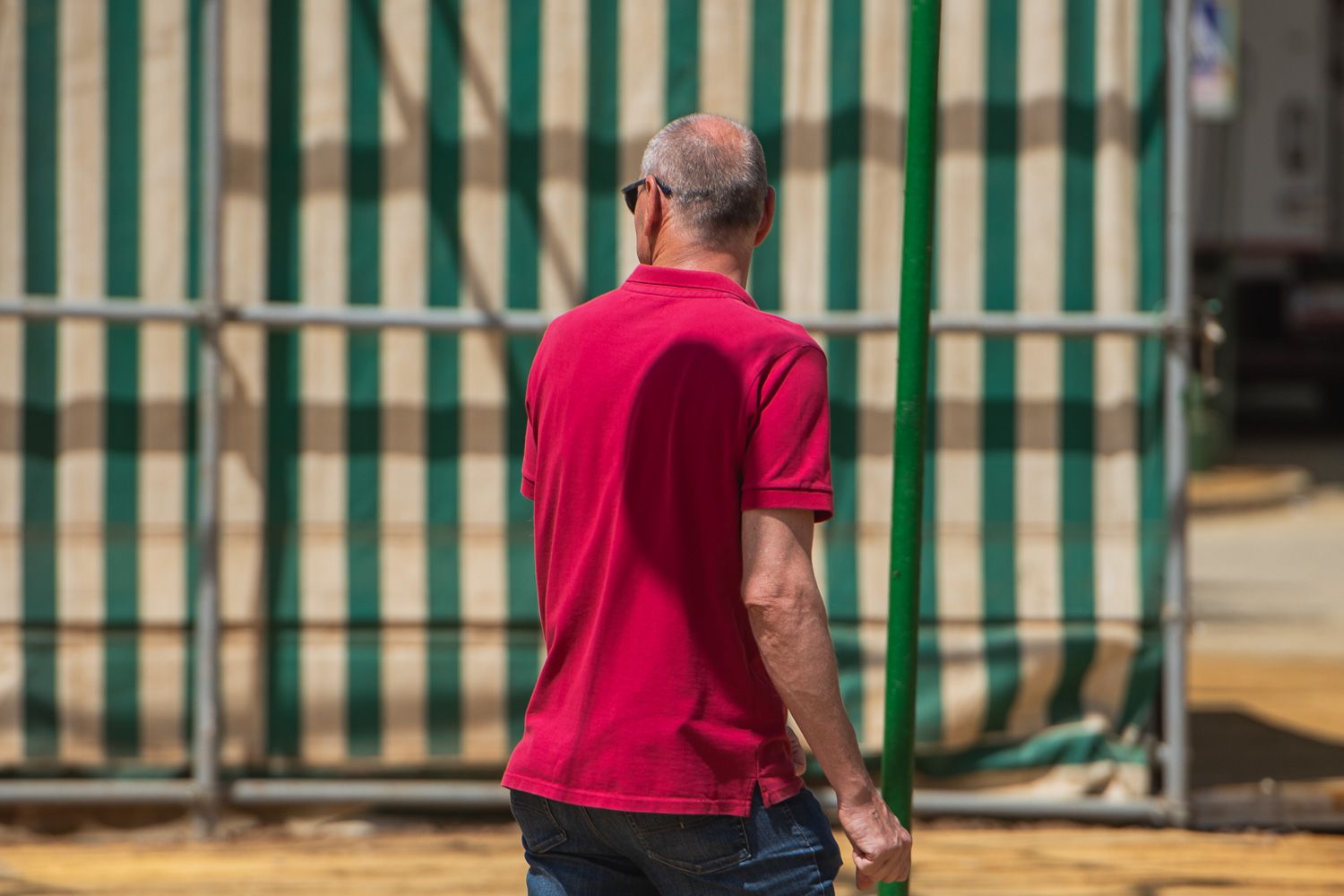 El desmontaje de la Feria de Sevilla, en imágenes.