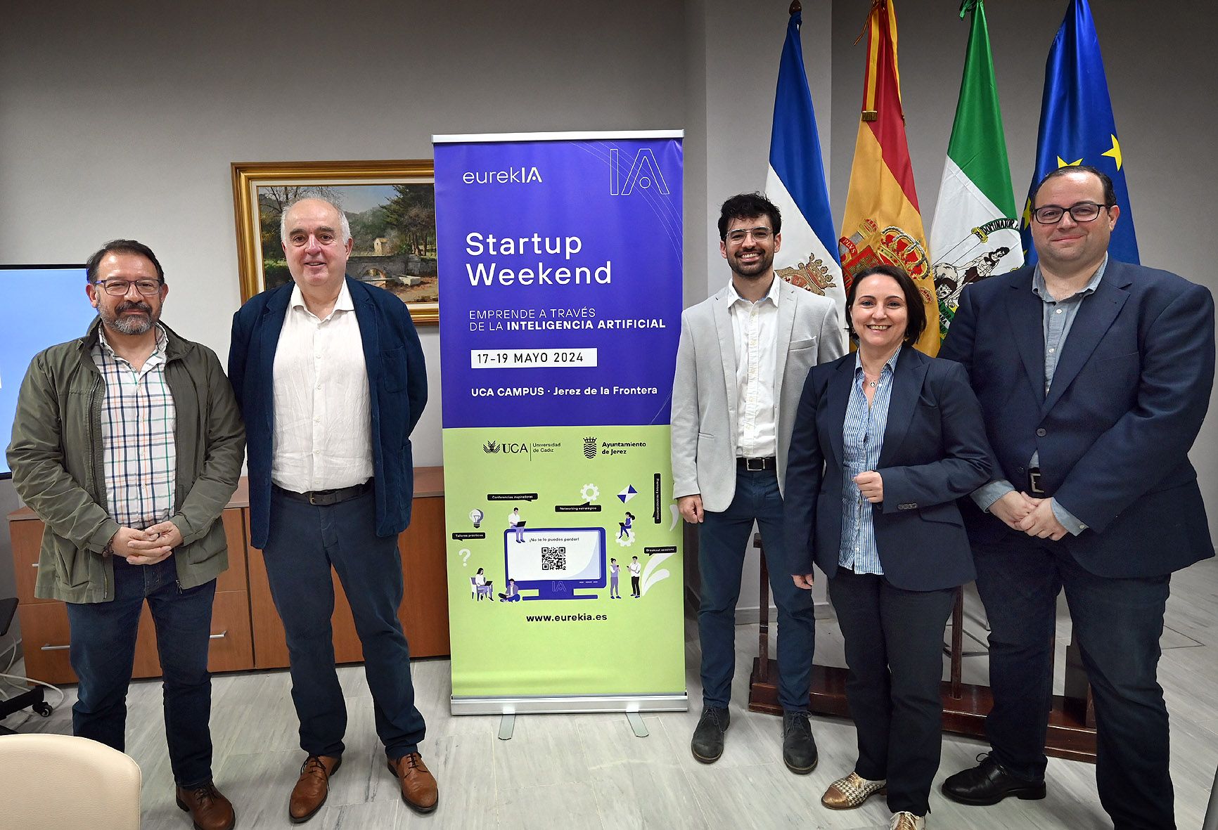 La presentación del evento para emprender con inteligencia artificial en Jerez.