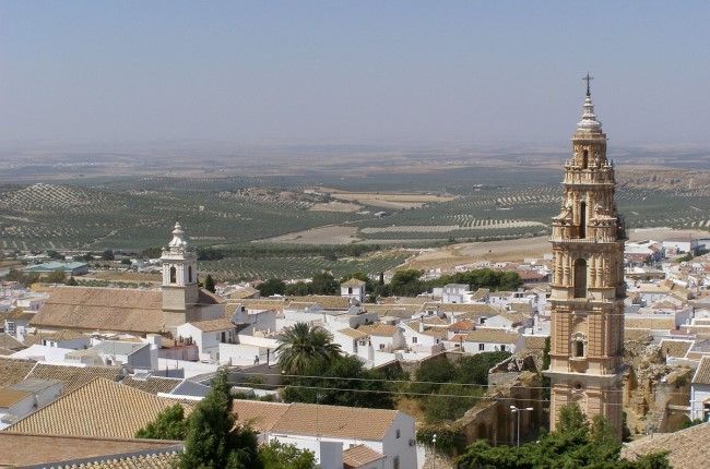 Vista de Estepa, en una imagen de su Ayuntamiento.