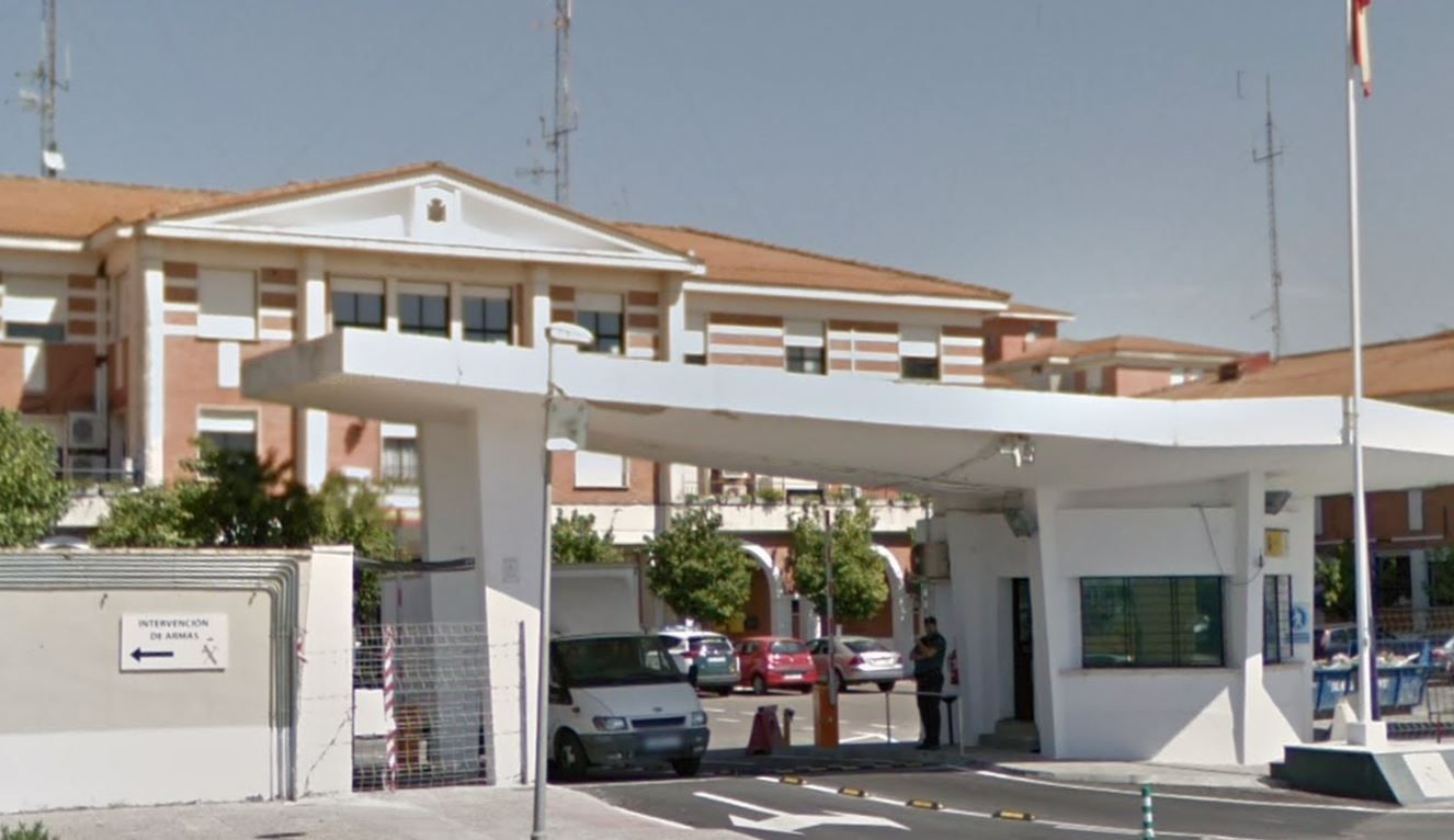 La Comandancia de Guardia Civil en Sevilla.