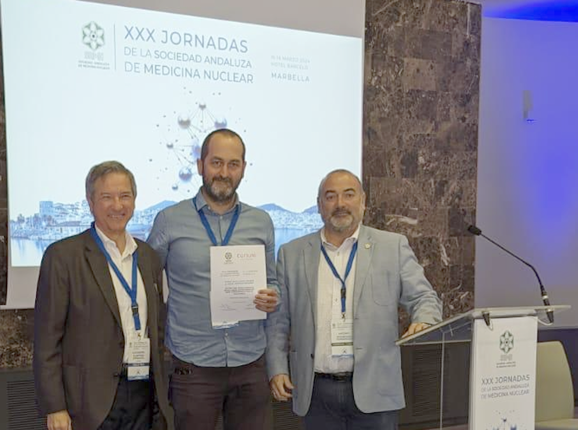 Francisco Manuel Cañete en la reunión anual de la Sociedad Andaluza de Medicina Nuclear.