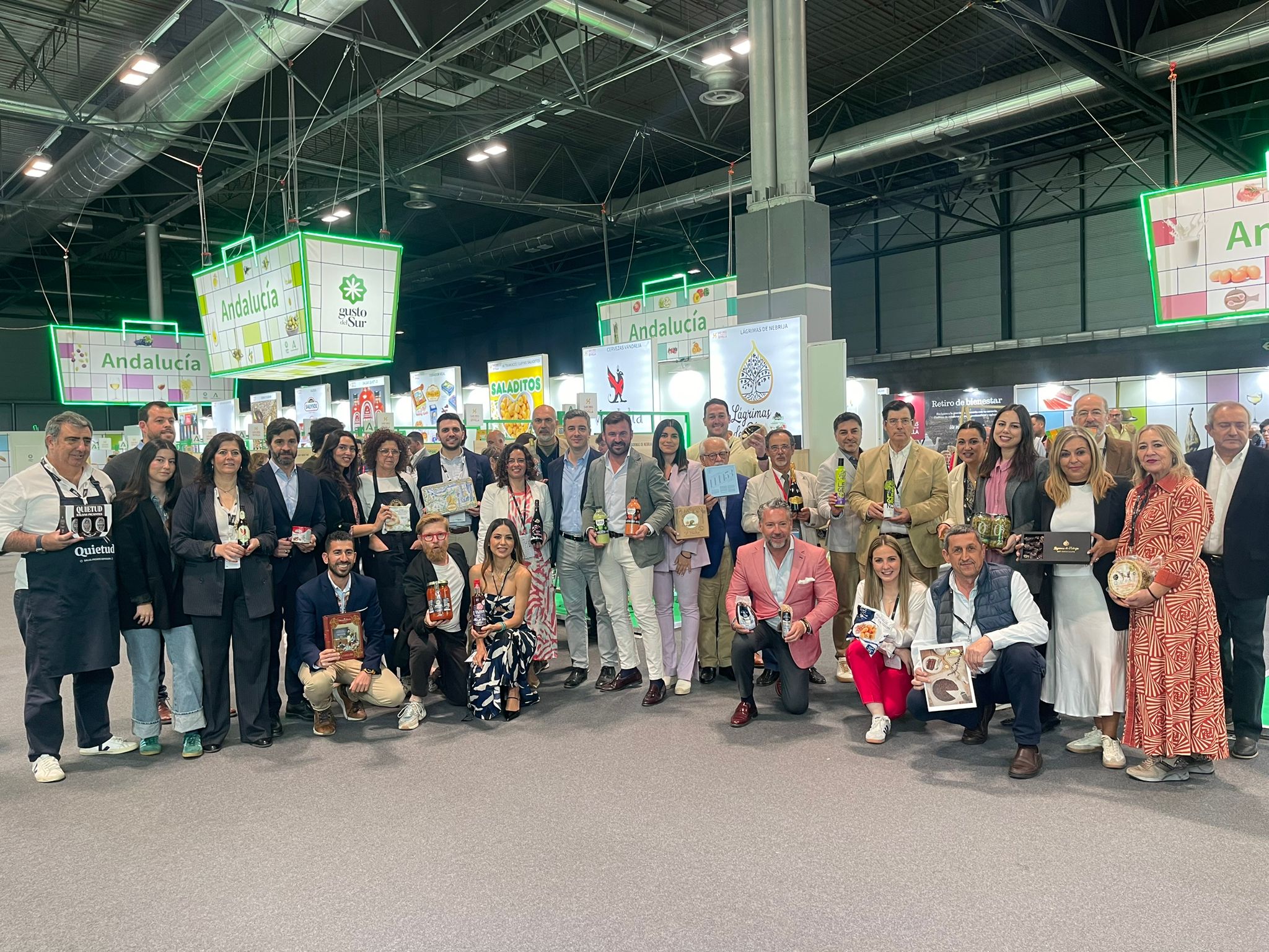 Una treintena de empresas de alta gastronomía de Sevilla, en la feria de productos gourmet de Madrid.
