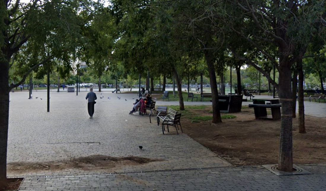 El parque Wifi de Mallorca, donde habría tenido lugar la agresión. El parque Wifi de Mallorca, donde habría tenido lugar la agresión.