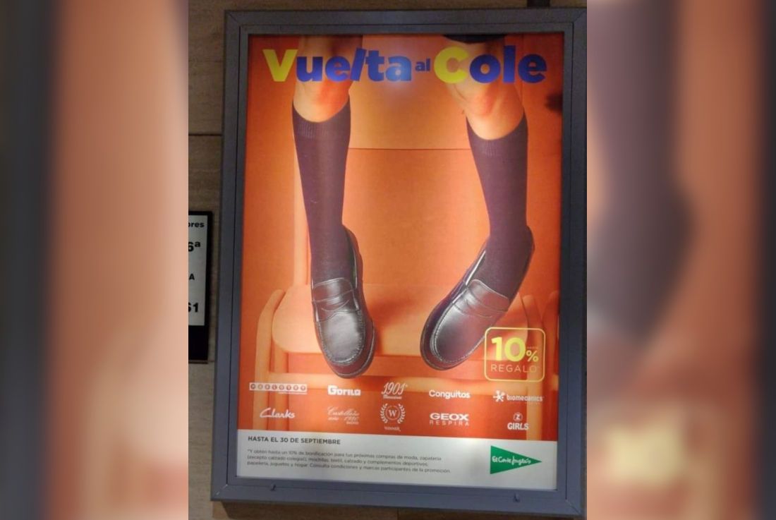 La imagen promocional de la vuelta al cole de El Corte Inglés.