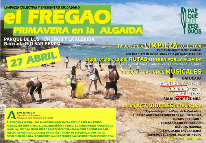 Cartel del 'Gran Fregao de Primavera'.