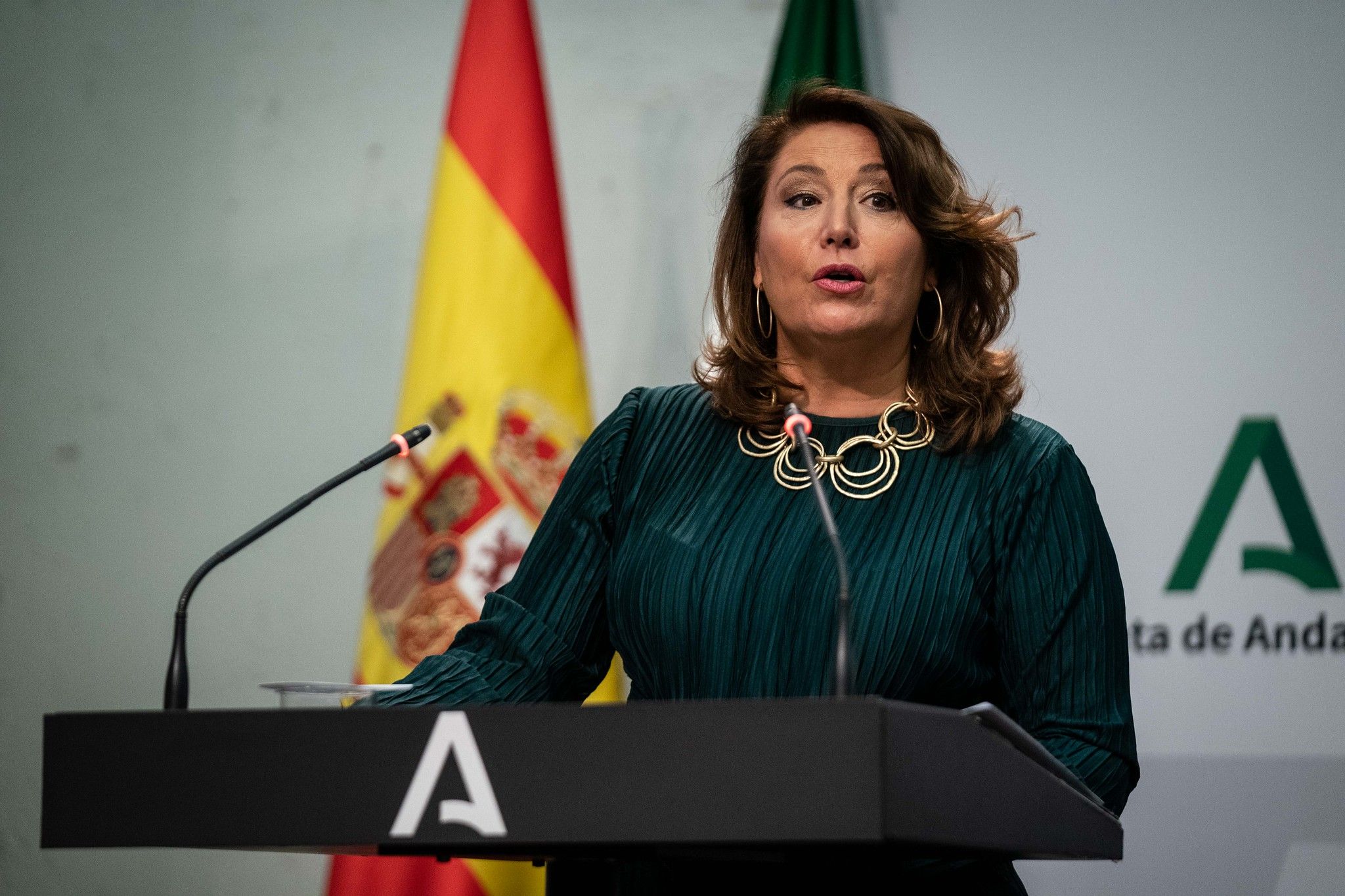 Carmen Crespo, consejera de Agricultura de la Junta.