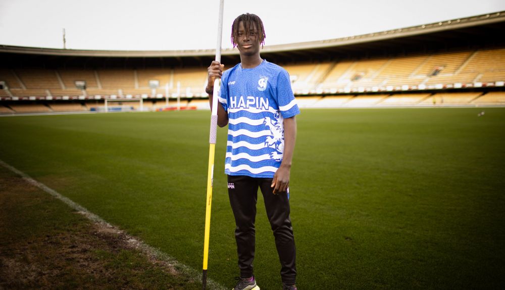 Elié Grzib, atleta del club Chapín de Jerez 08