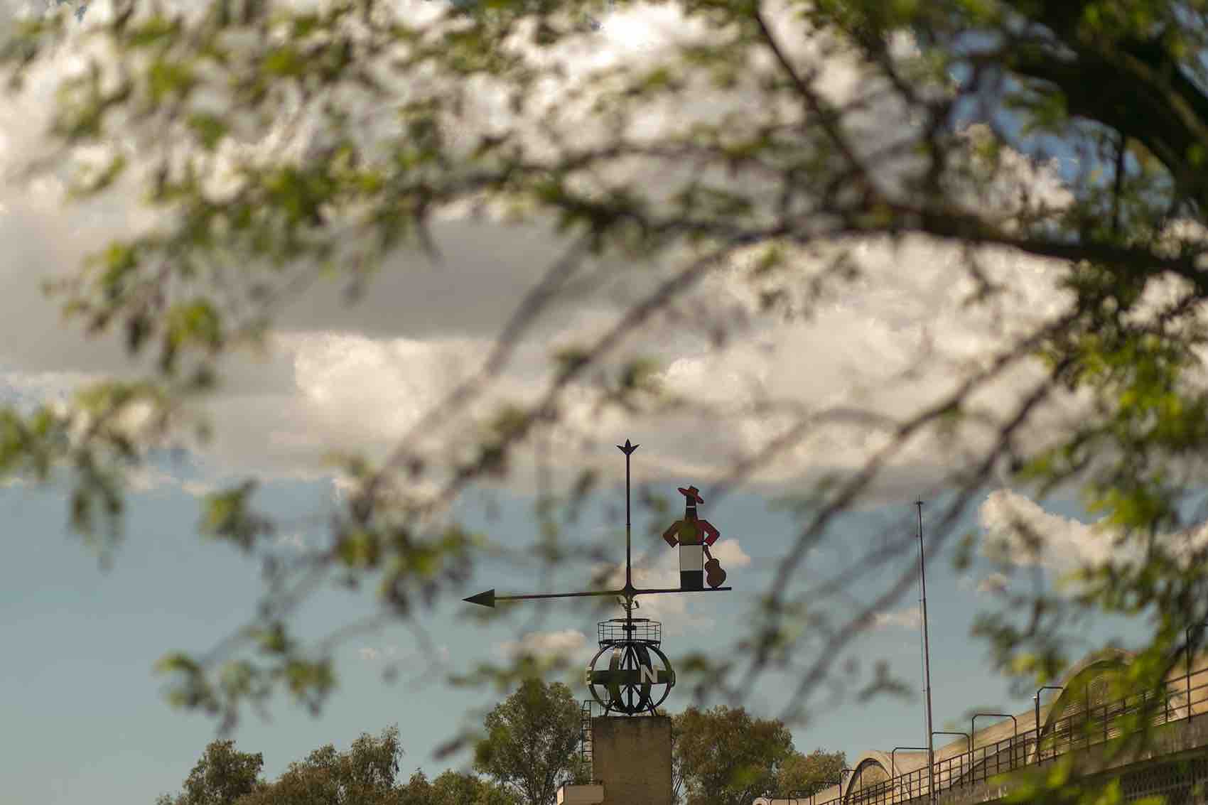 La veleta de González Byass, una de las mayores del mundo, en una imagen de archivo.