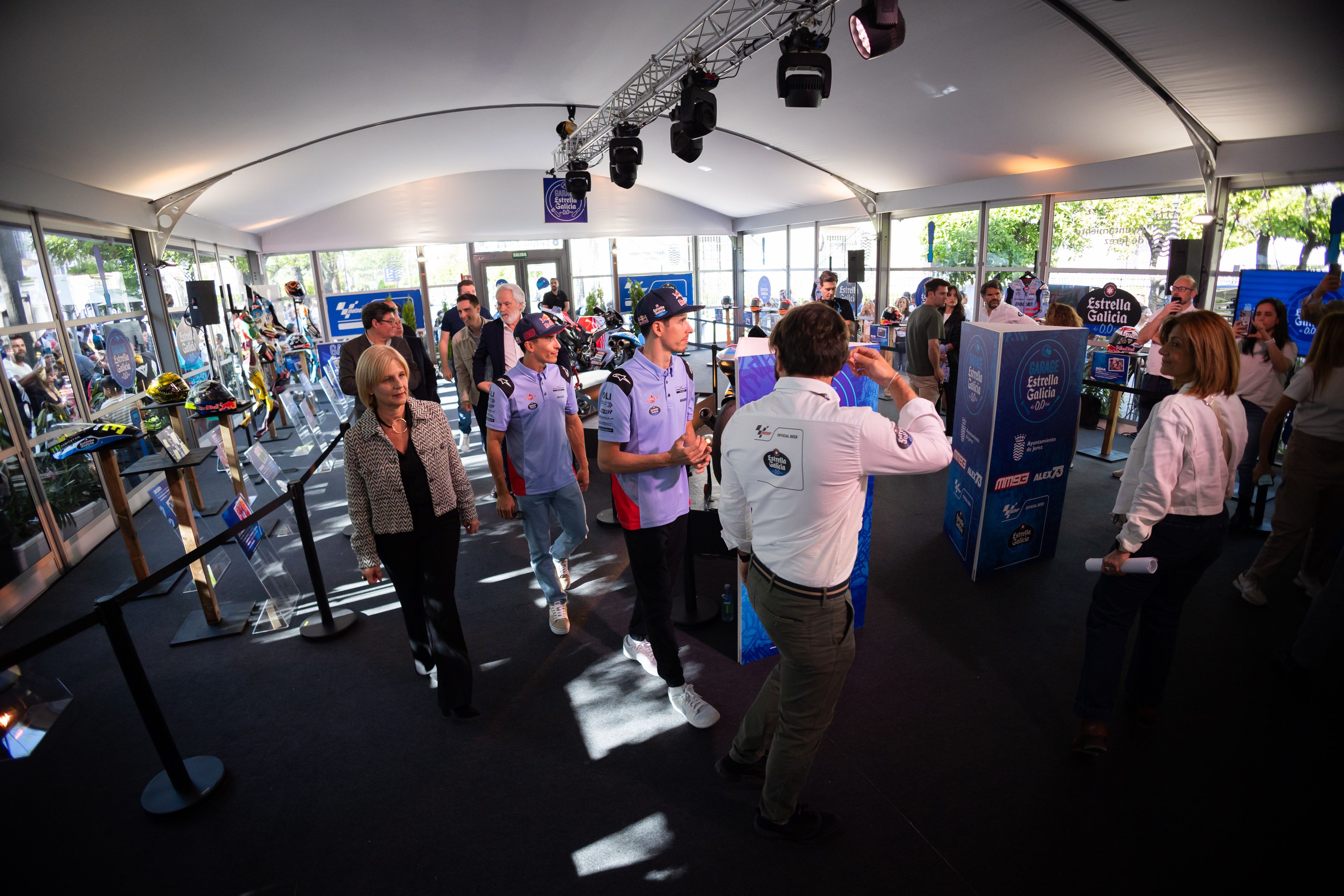 Así han levantado pasiones moteras los hermanos Márquez en Jerez