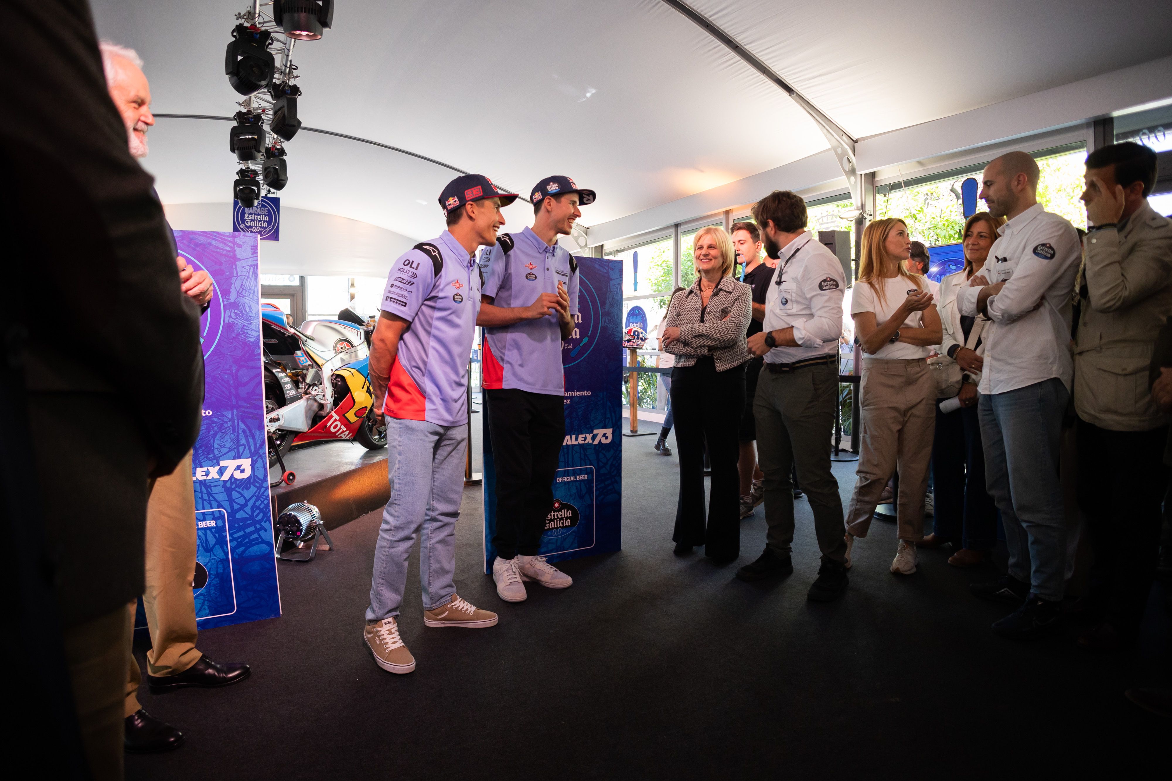 Así han levantado pasiones moteras los hermanos Márquez en Jerez