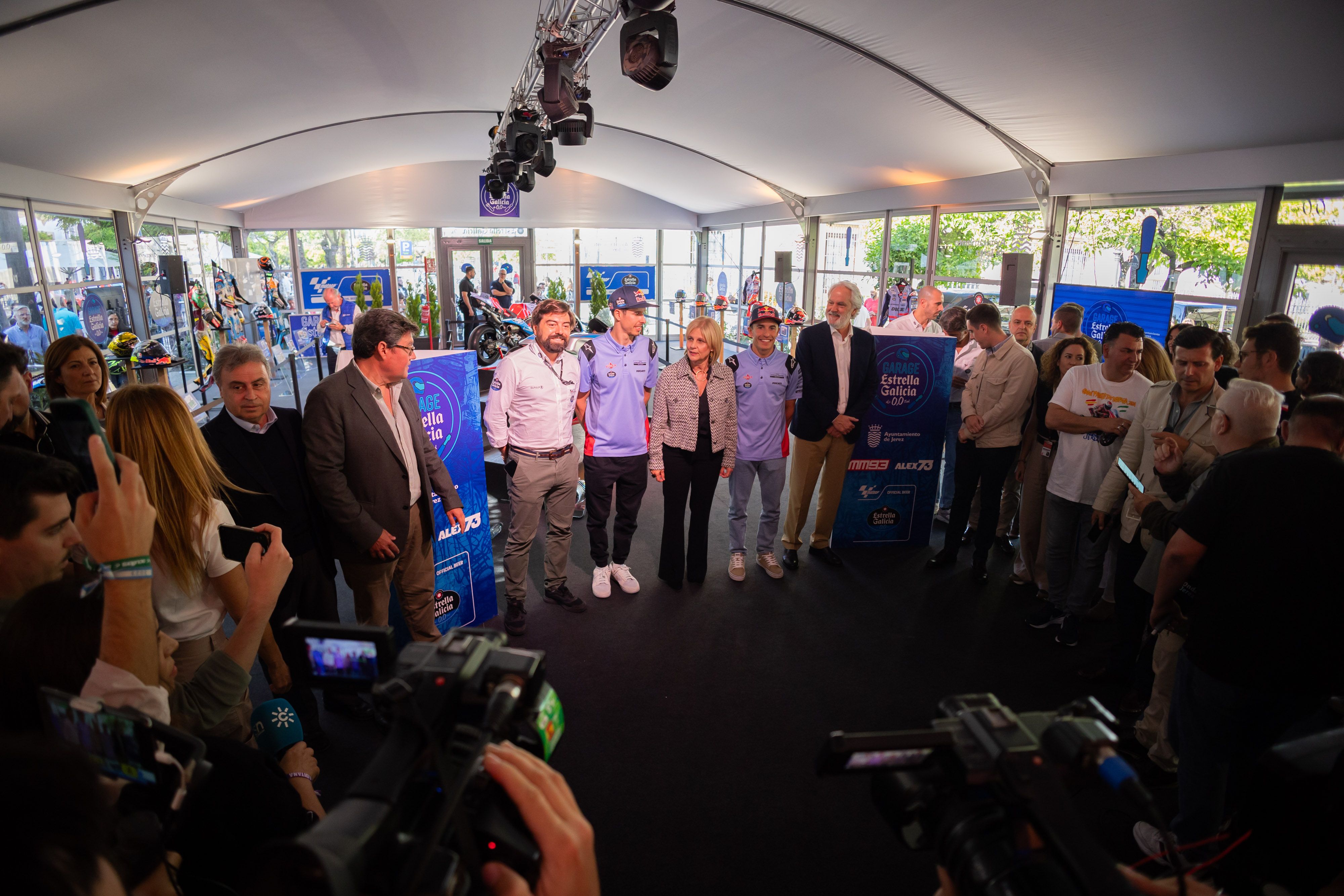 Así han levantado pasiones moteras los hermanos Márquez en Jerez