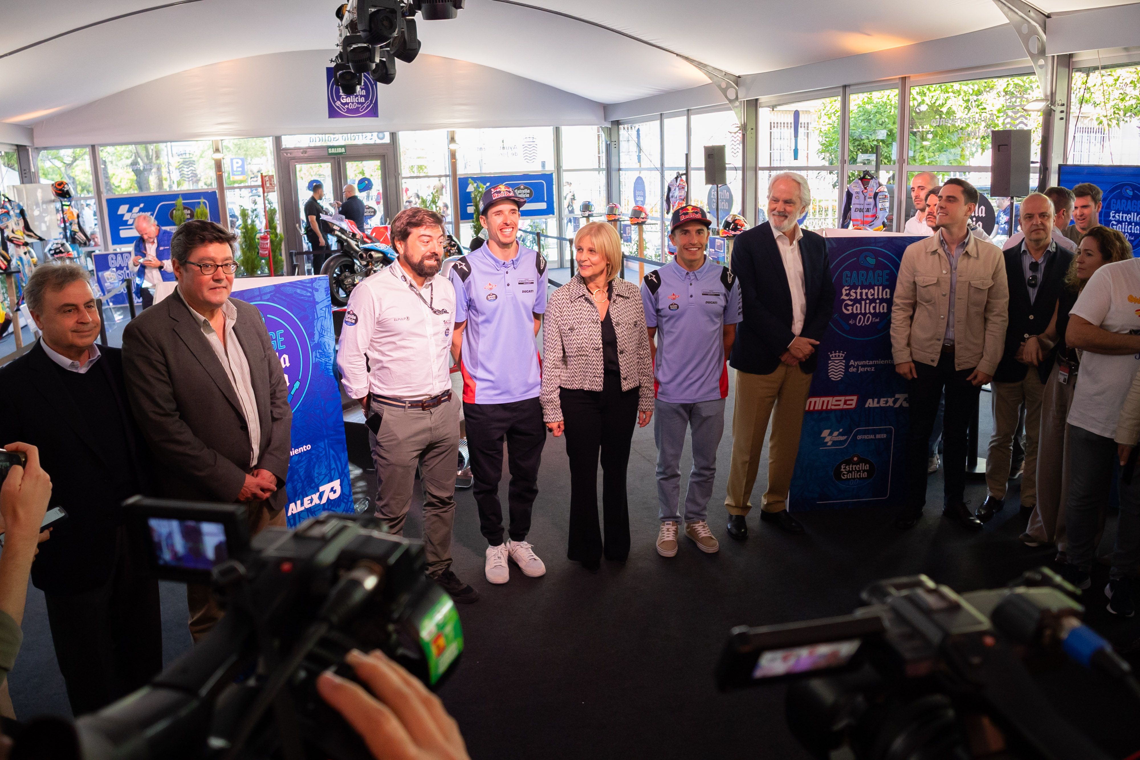 Así han levantado pasiones moteras los hermanos Márquez en Jerez