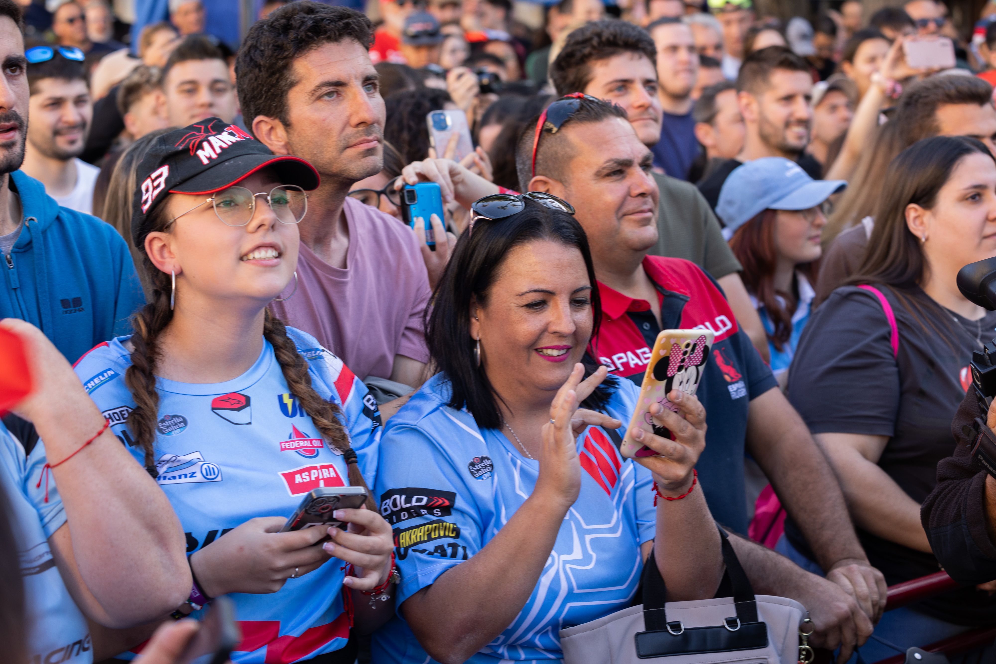 Así han levantado pasiones moteras los hermanos Márquez en Jerez