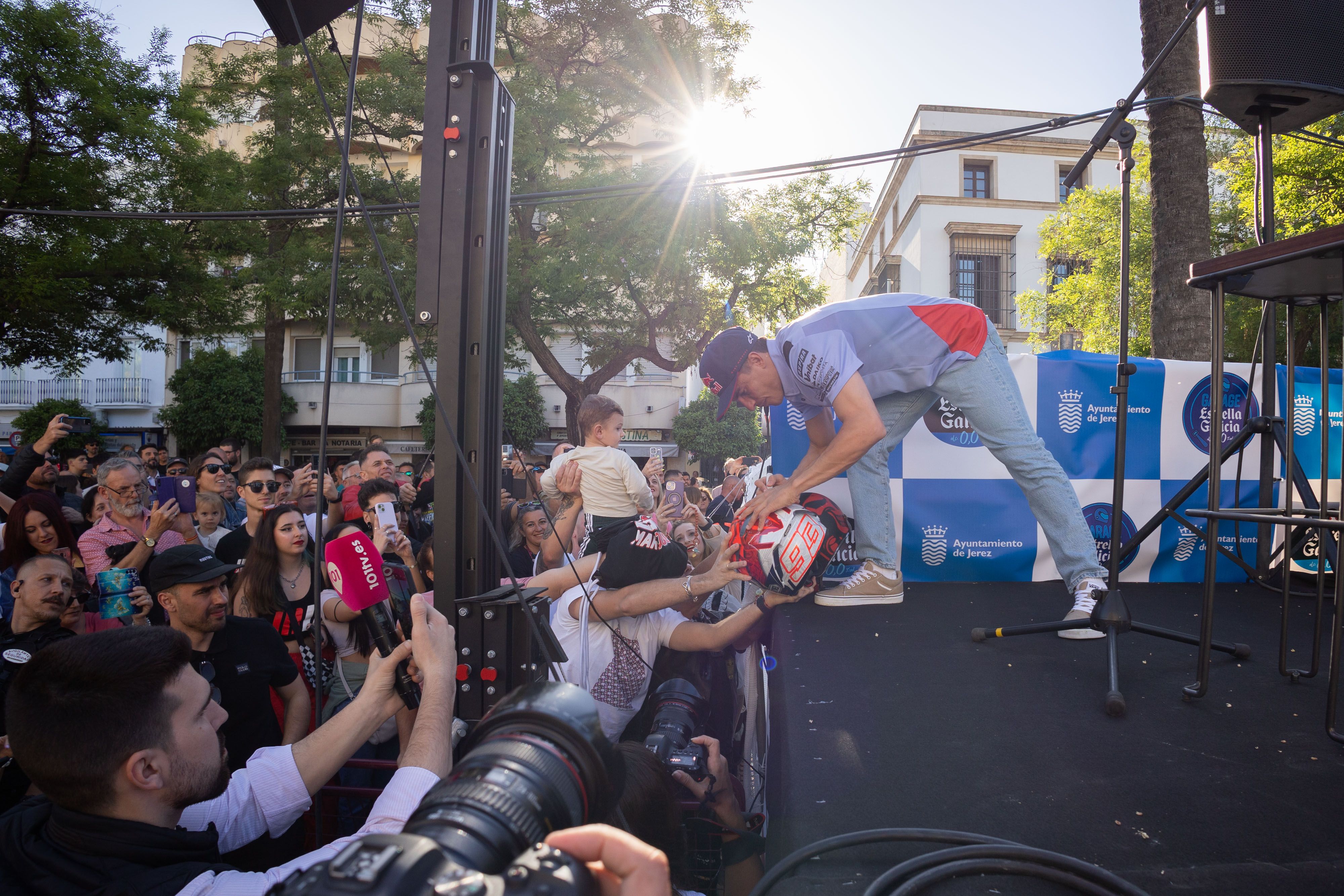 Así han levantado pasiones moteras los hermanos Márquez en Jerez
