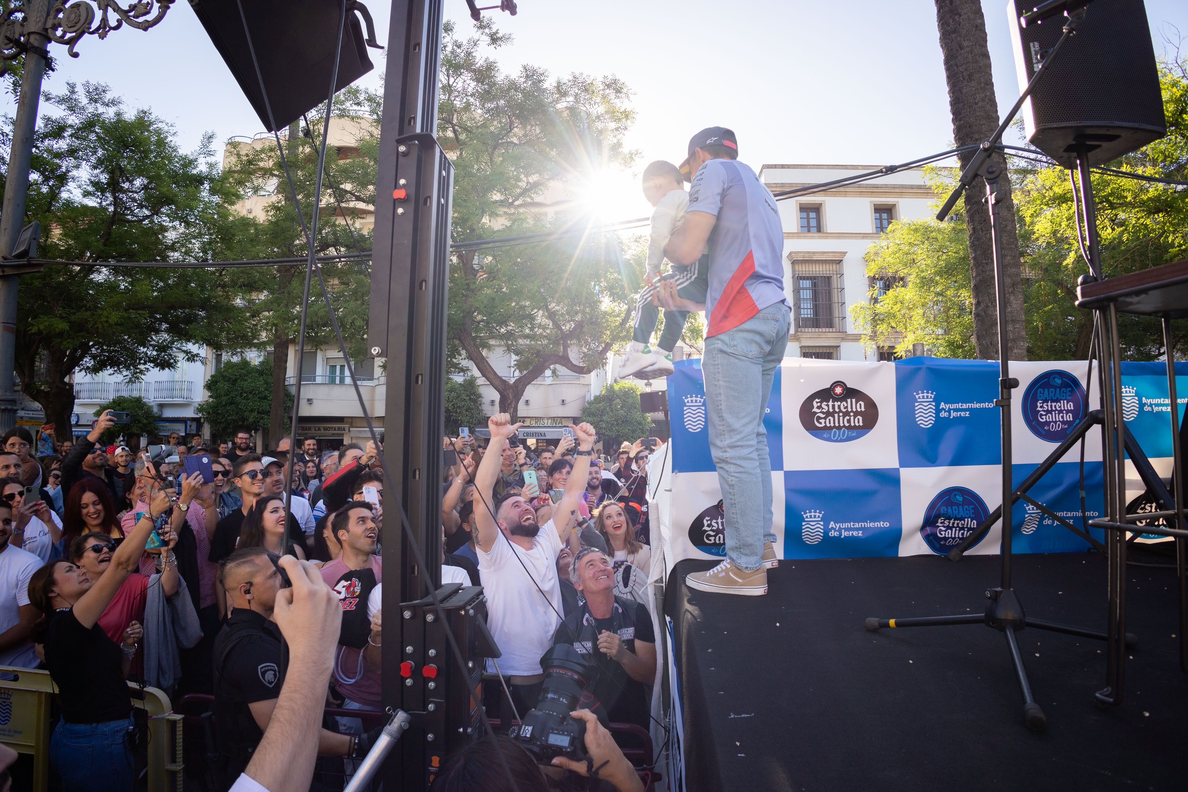Así han levantado pasiones moteras los hermanos Márquez en Jerez