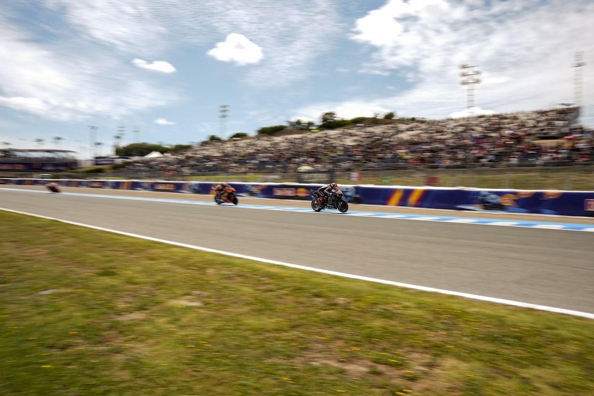 Ambiente motero en el Circuito de Jerez el viernes de Gran Premio