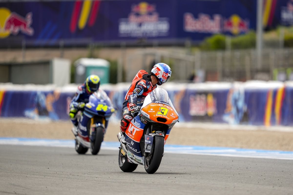 Ambiente motero en el Circuito de Jerez el viernes de Gran Premio