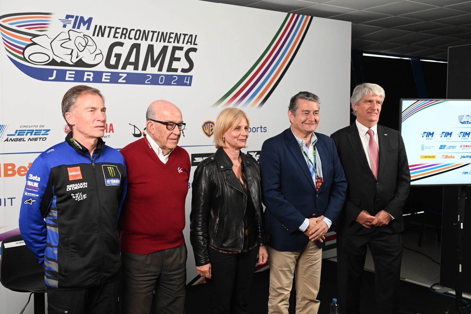 Presentación de la FIM Intercontinental Game que se celebrará en Jerez.