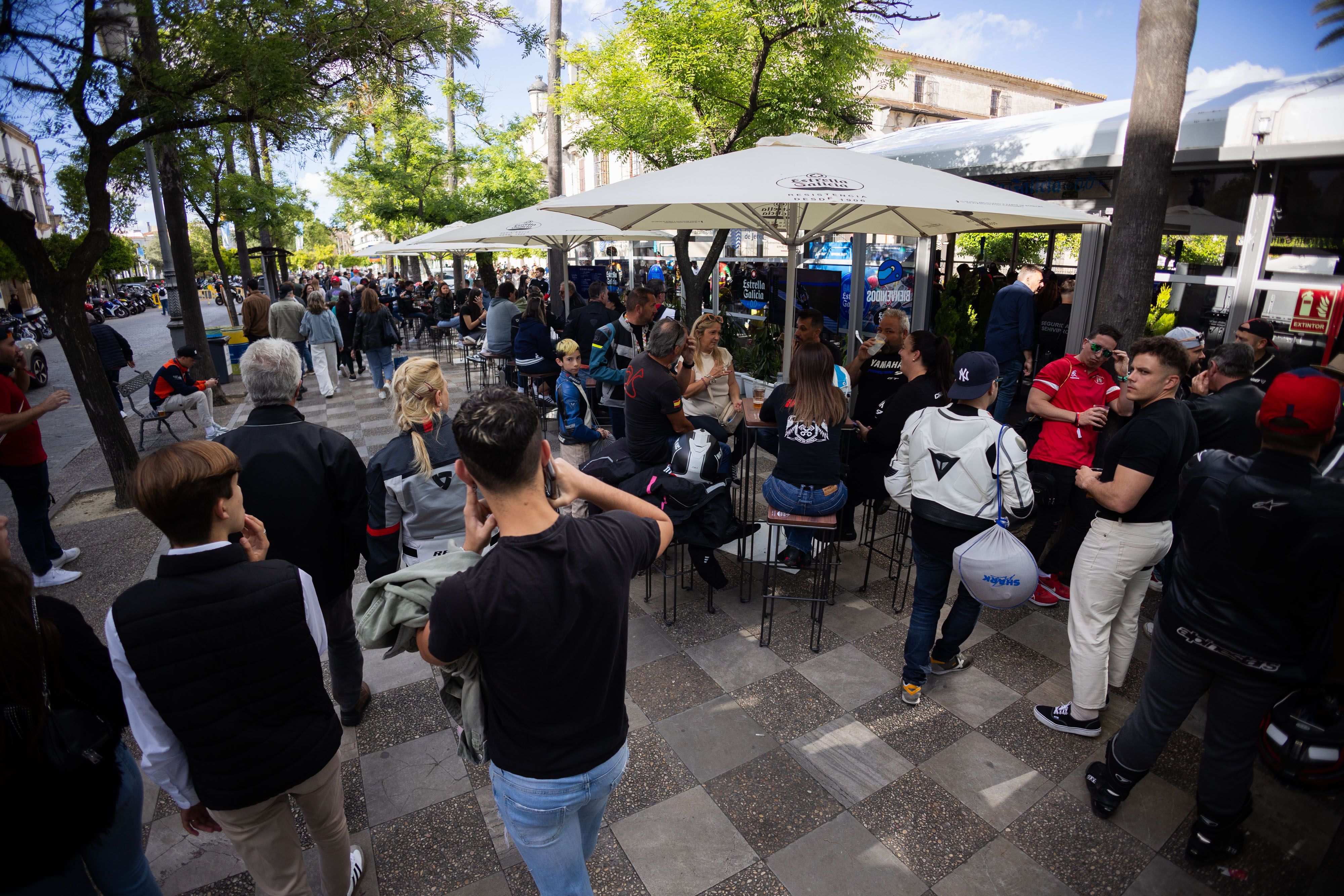 Las imágenes del sábado del Gran Premio de motociclismo en Jerez