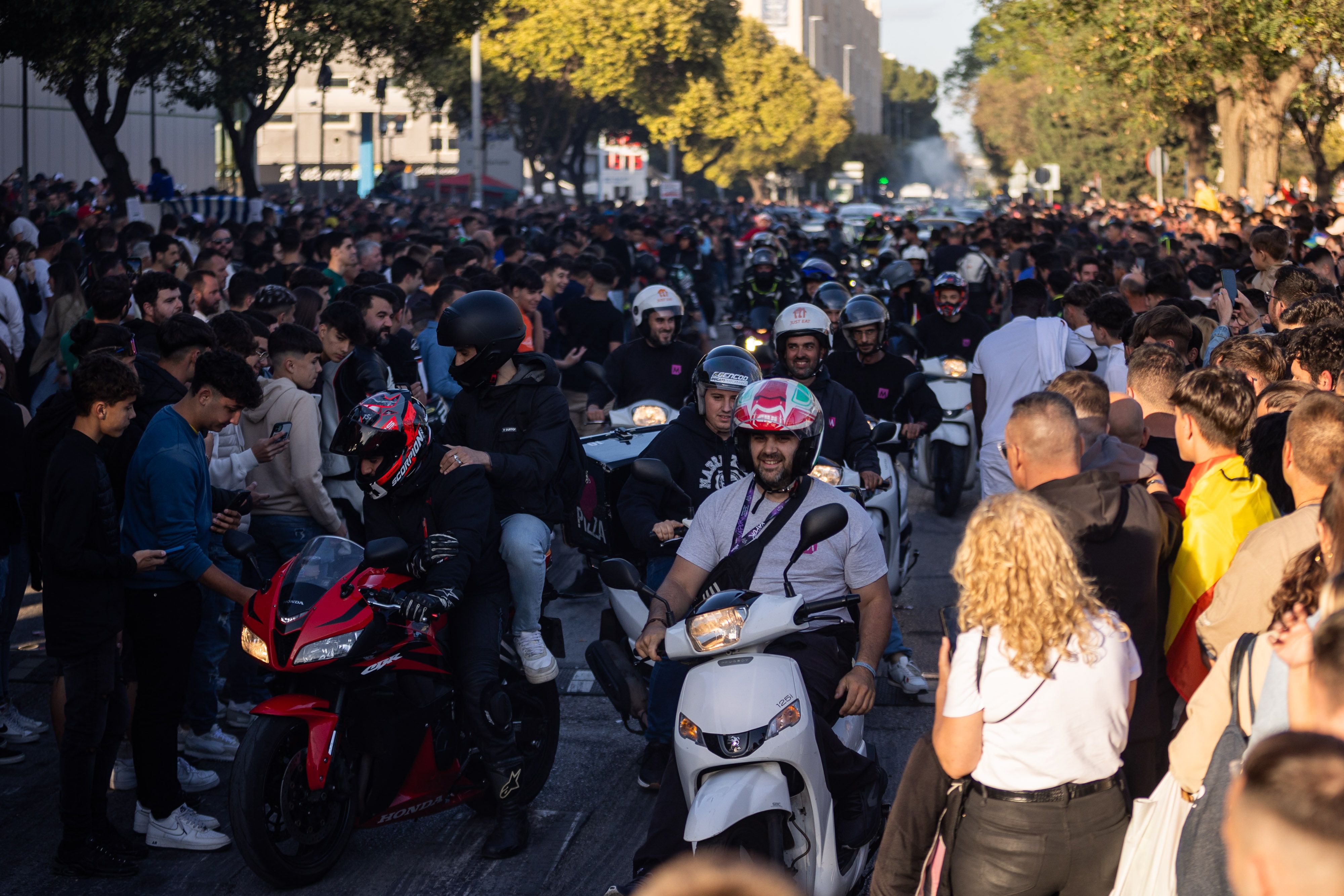 Las imágenes del sábado del Gran Premio de motociclismo en Jerez