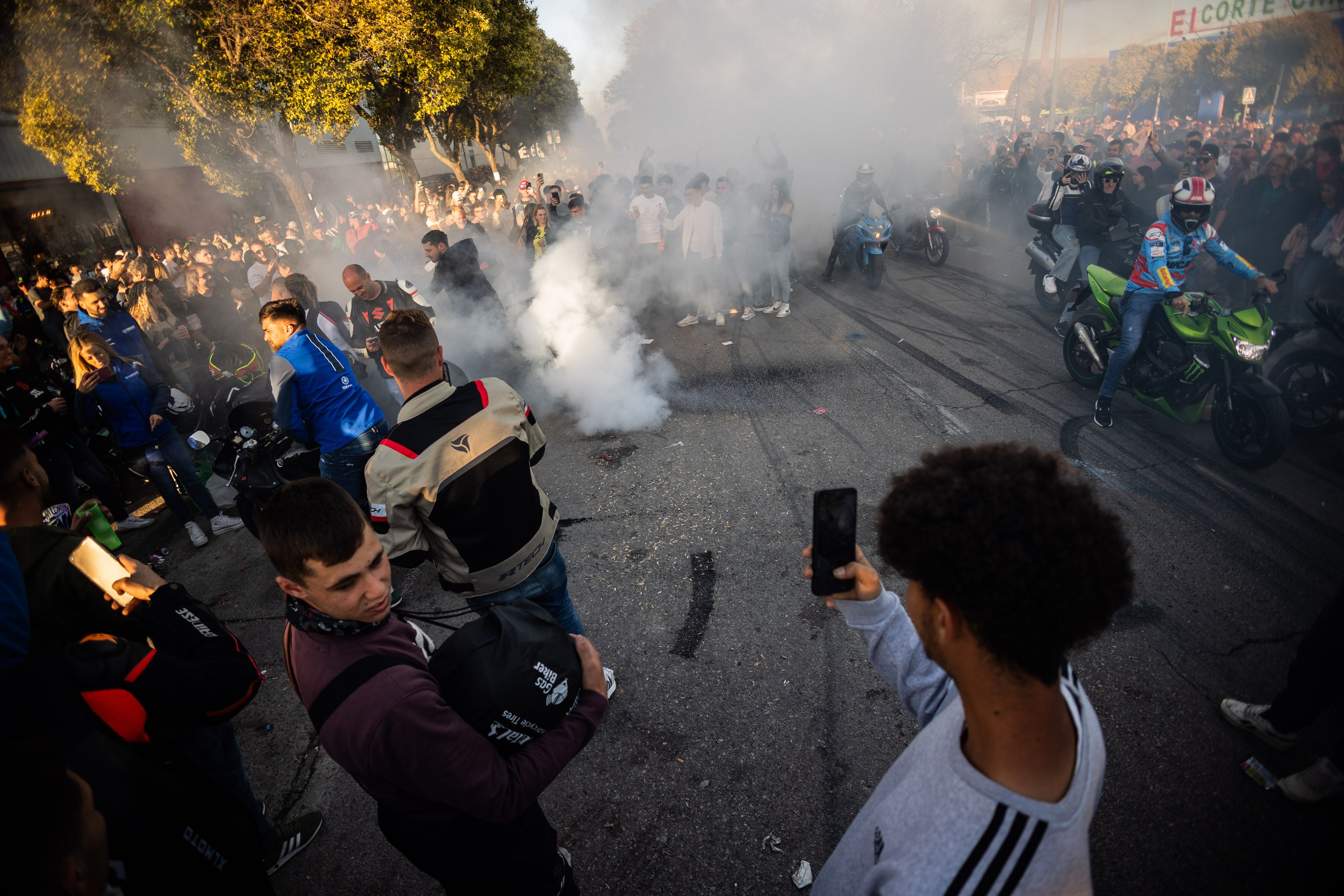 Las imágenes del sábado del Gran Premio de motociclismo en Jerez