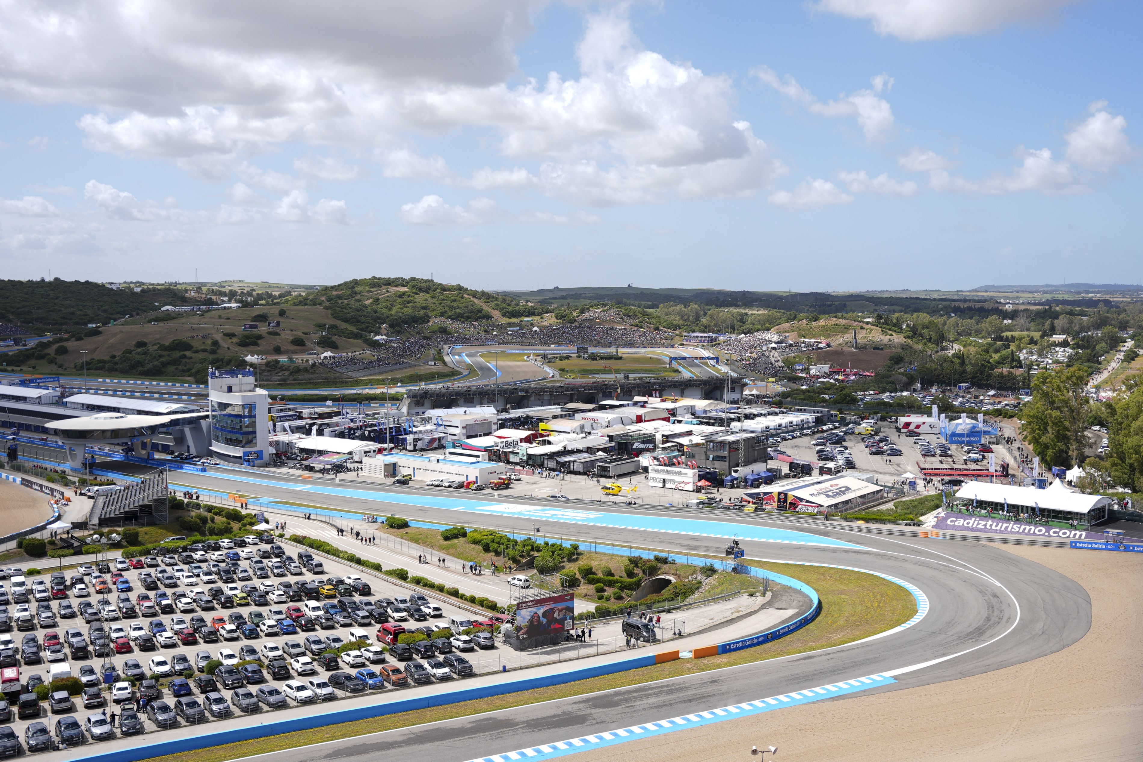 Ambiente en el Circuito de Jerez durante el Gran Premio 2024.