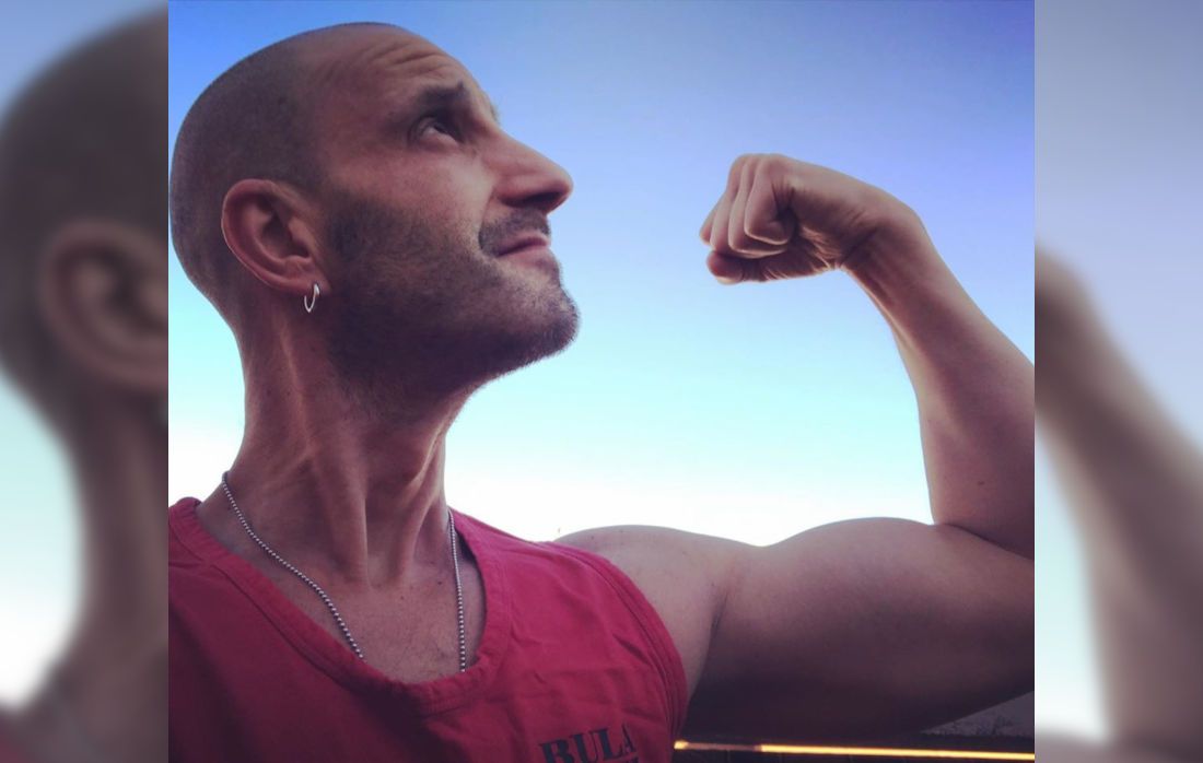 Dani Rovira, en la imagen que acompañaba al texto en el que explica que está curado.