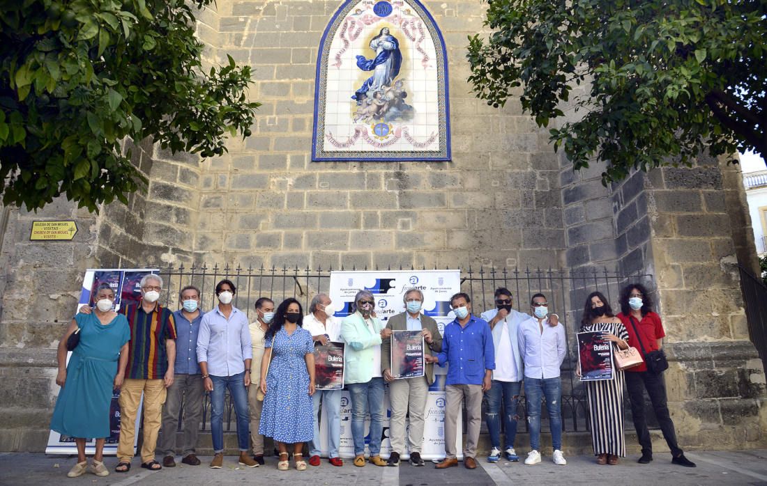 La presentación de la Fiesta de la Bulería, este viernes. 