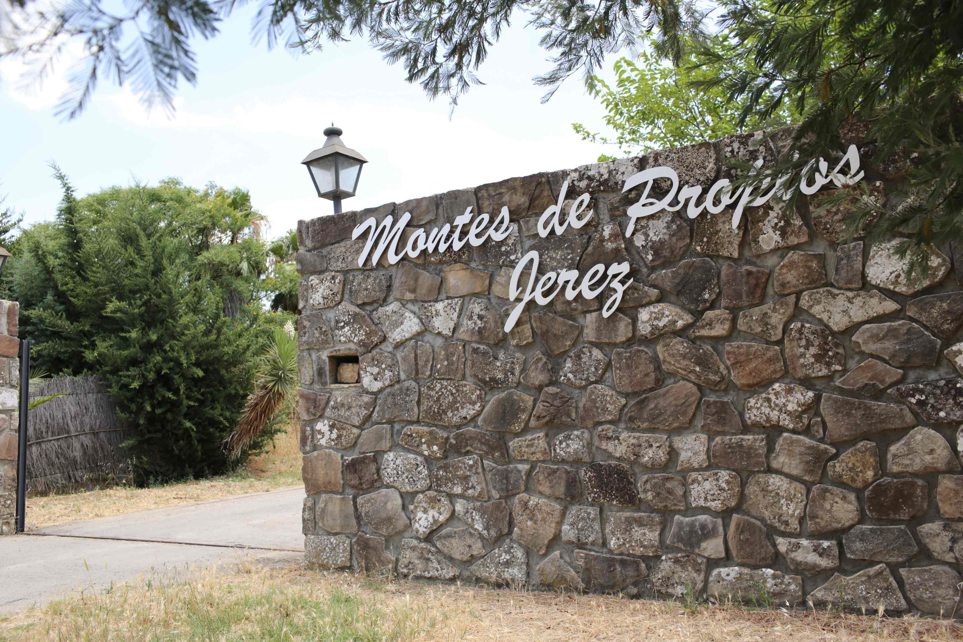 Entrada a los Montes de Propios de Jerez.