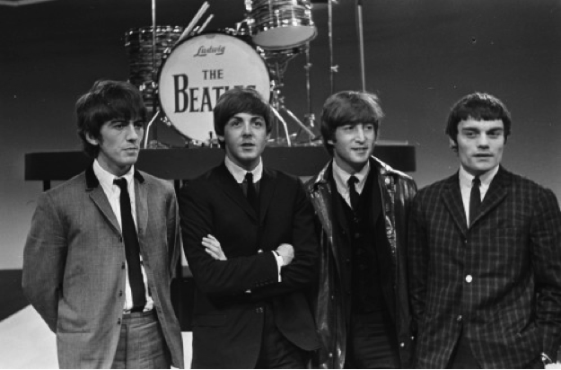 'The Beatles' con Jimmy Nicol, un batería que sustituyó durante un tiempo a Ringo Starr. 