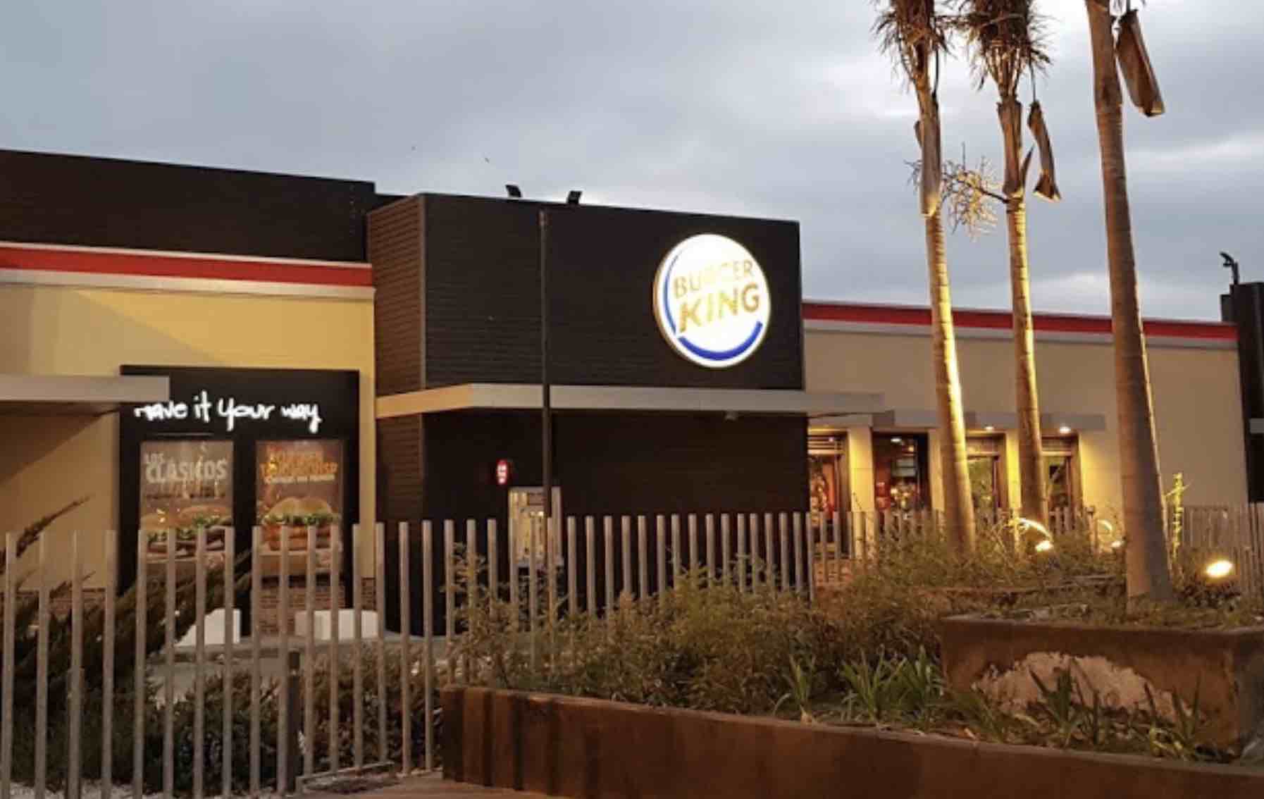 Burger King de Jerez donde se ha producido el positivo. FOTO: GOOGLE